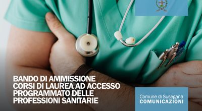 Bando di ammissione corsi di laurea ad accesso programmato delle professioni sanitarie